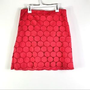 Boden Circle Cut Out Skirt